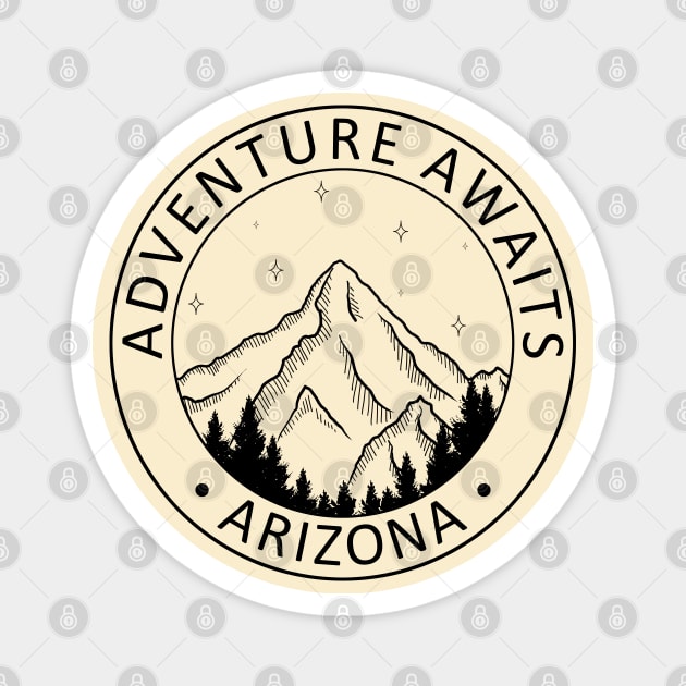 Arizona State - Travel Adventure Awaits Magnet by ShopBuzz